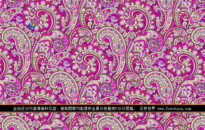 佩茲利 佩斯利 印花花型 面料圖案 佩茲利 佩斯利 印花花型 面料圖案